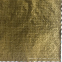 380t 0.25cm Ripstop Nylon Taffeta Fabric with Cired and Black Membrane Printed